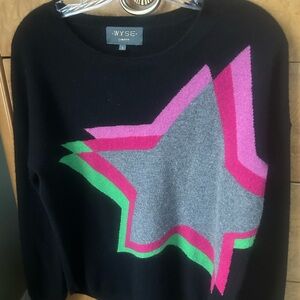 Wyse London Cashmere Star Sweater